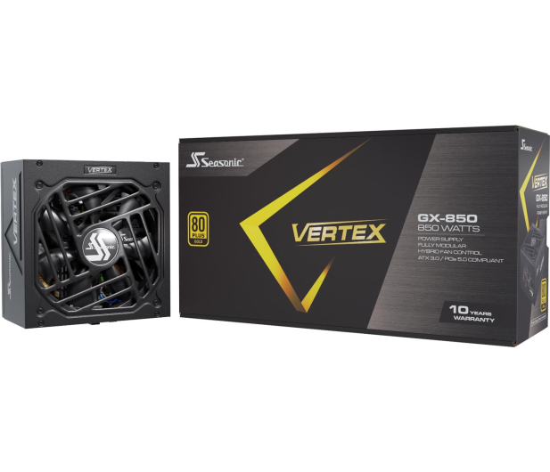 SEASONIC VERTEX GX 850W 80 Plus Gold ATX 3.0 VERTEX-GX-850 - 1122877 - zdjęcie 7